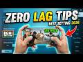 BGMI Lag Fix 2026 🔥 Best Settings (Top 11) | No Lag + 90FPS Smooth Gameplay