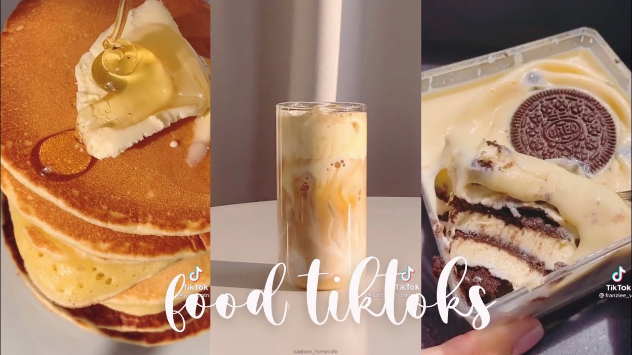 aesthetic food/homecafe tiktoks that will make you hungry