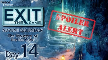 Exit The Advent Calendar: 14th Day (The Mystery of the Ice Cave)