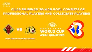 Playground Today | Sports: GILAS  20-MAN POOL CONSISTS OF PROFESSIONAL AND COLLEGIATE PLAYERS