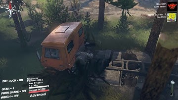 SpinTires Multiplayer || The River - E02 || And the Quickest to Get Stuck Record Goes To...