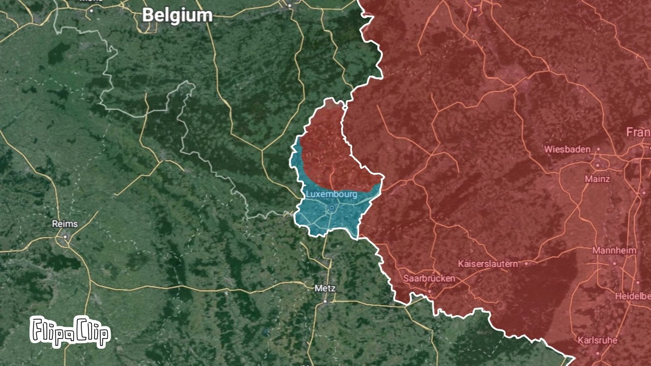 German invasion Of luxembourg