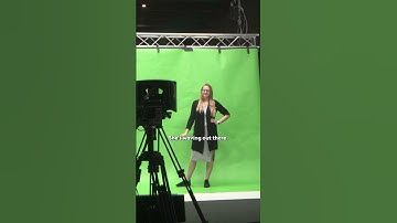 De AR-graphics in de AVIXA TV Studio