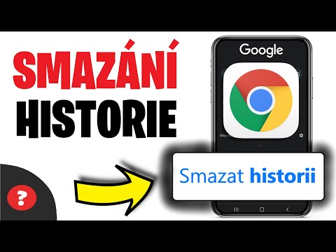 Jak SMAZAT HISTORII v PROHLÍŽEČI GOOGLE CHROME | Návod | Smazání historie / Telefon