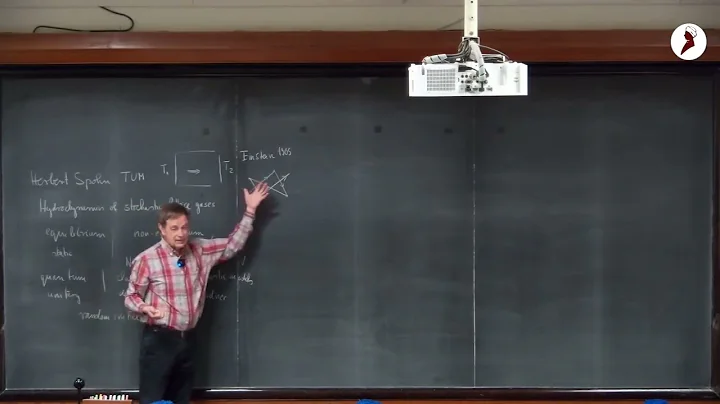 Hydrodynamics of lattice gases | Lecture 1 | Herbert Spohn | BSSP - XIV