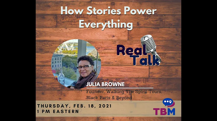 Real Talk Ep 12, Julia Browne, How our Stories can...