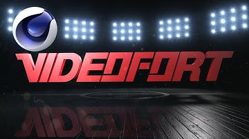 Cinema 4D: Super Bowl Ident Tutorial Part 1