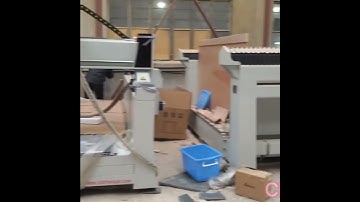 One customer bought 4 sets cnc wood foam mold machine center in two years #woodpattern #foammold