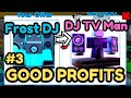  good profits   frost dj to dj tv man trading challenge in toilet tower defense roblox