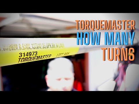 Balancing Torquemaster Plus Springs - How Many Turns?