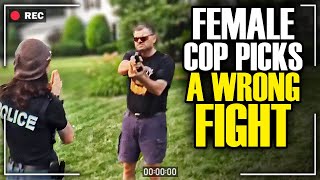 Delusional Female Cop MAKES UP Own Laws, Then…