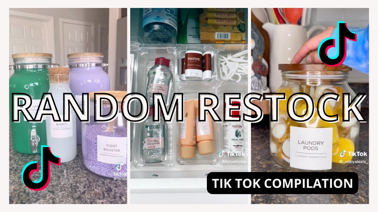 Random Restocks & Refill #3 [Asmr] - YouTube