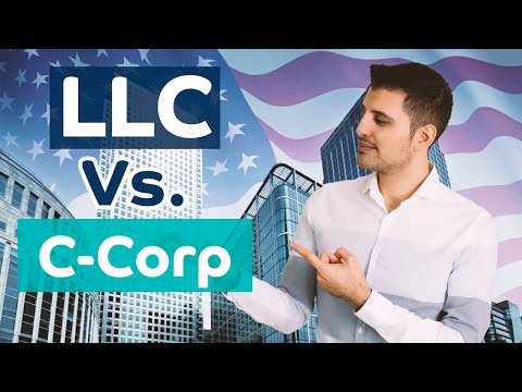 مقارنة بين أنواع الشركات في الولايات المتحدة الأميركية