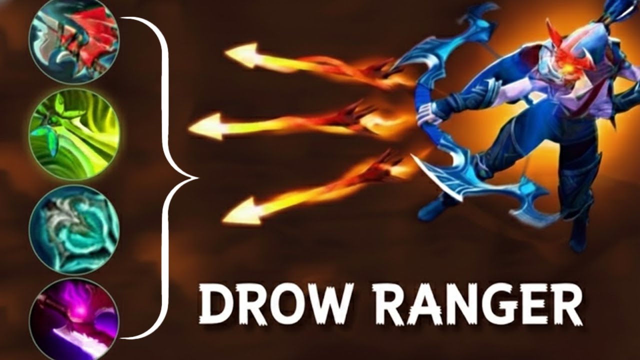 Drow Ranger: The Build That Guarantees a COMEBACK 🔥 - YouTube