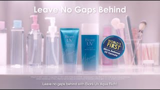 Download lagu Leave no gaps behind with Bioré UV Aqua Rich