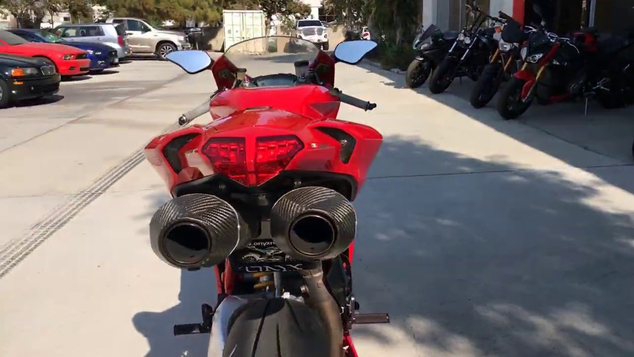 Onyx Moto / 2007 Ducati 1098 / Leo Vince Exhaust Sound Clip - YouTube