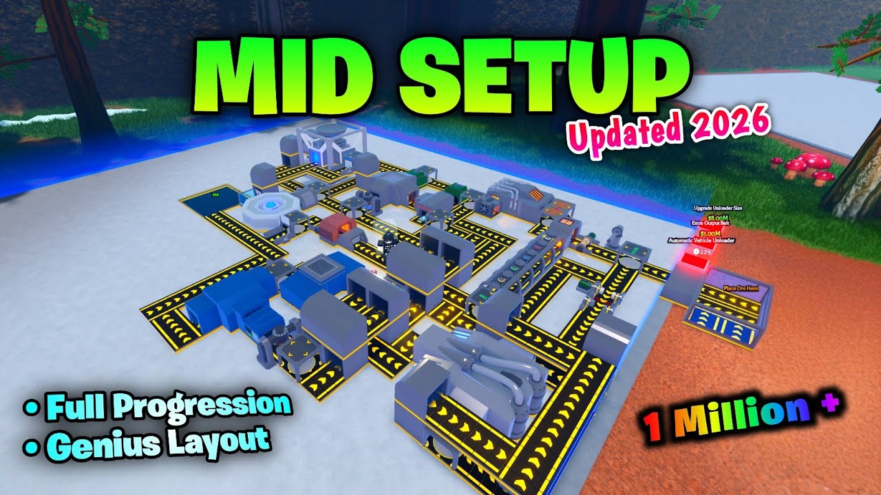 Best Mid Game Setup Ultimate Mining Tycoon Roblox UPDATED 2026 YouTube 