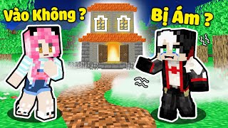 REDHOOD THỬ THÁCH 24 GIỜ KHÁM PHÁ NGÔI NHÀ BỎ HOANG TRONG MINECRAFT*1 NGÀY MỀU THÁM HIỂM NHÀ MA MCPE