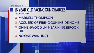Frederick man faces charges after discharging gun in family home, deputies say
