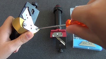 Summa F Series Tutorial: How to replace a V-Cut knife