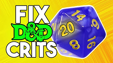 Fix D&D Combat: This CRIT RULE is WILD!