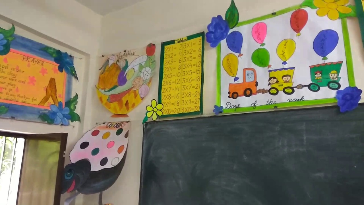 Classroom decoration YouTube