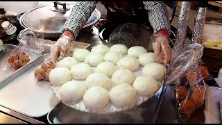 하루 5시간만 장사하는 40년 만두달인,찐빵,꽈배기,도너츠 / Amazing dumpling master ,doughnuts / korean street food