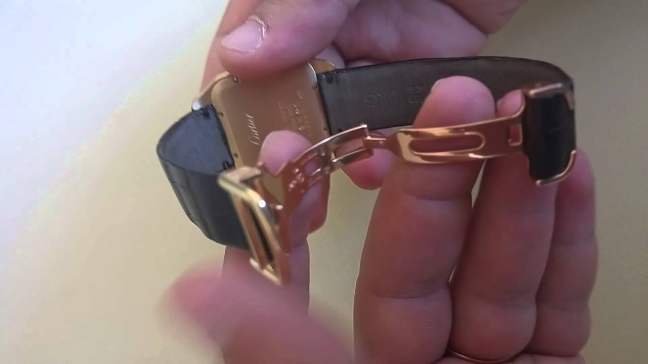 CARTIER SANTOS DUMONT 18K ROSE GOLD 