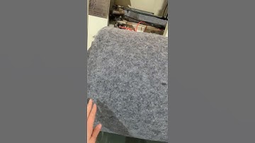 Smoke gray #geotextile on-site production video#shorts