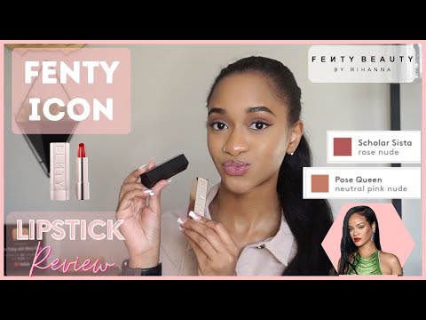 We Tried It: Rihanna's Fenty Icon Lipstick Review