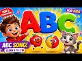 ABC Song for Kids 🎵🍎 | Learn Alphabet A to Z | Fun Nursery Rhymes for Toddlers kids #shorts