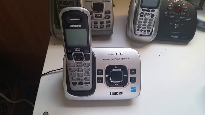 UNIDEN DECT 1735+3 CORDLESS DIGITAL PHONE SYSTEM with POWER FAILURE BACK UP