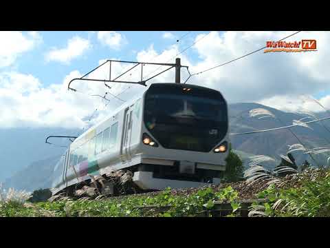 E257系特急あずさ26号回送　信濃森上にて