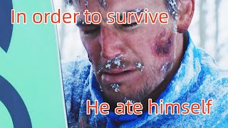 In order to survive, he ate himself.