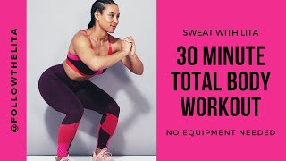 30min Total Body Workout No Equipment Needed