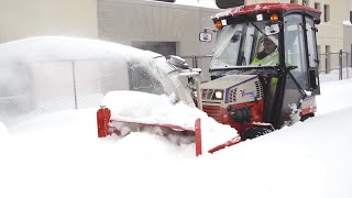 Remove Deep Snow With The Ventrac KX523 Snow Blower – Simple Start