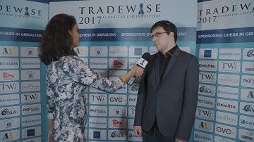 Round 1 Gibraltar Chess post-game interview with Maxime Vachier-Lagrave