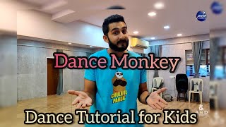 Dance Monkey - Tones And I II AnD Choreography - FREE kids dance Tutorial !!💕