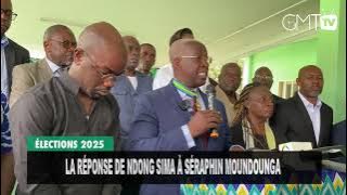 [#Conférencedepresse] Élections 2025 : la réponse de Ndong Sima à Séraphin Moundounga