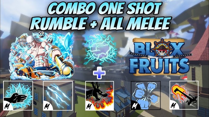 Becoming Enel Combo And Bounty hunting『 Rumble + Pole V2 + Electric claw 』Blox  fruit 