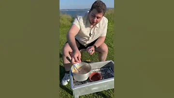 اغرب طريقة لعمل شاي كرك 