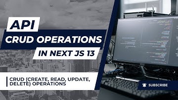 Crud operations with api  in next.js 13 | Next.js tutorial in hindi