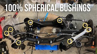 Full SPHERICAL Bushing Upgrade + SPL Arms  E92 M3 Track Car Build Journal Ep.31