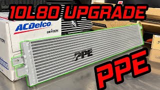 PPE Trans Cooler Installation 2022 Silverado LM2 Duramax 3.0