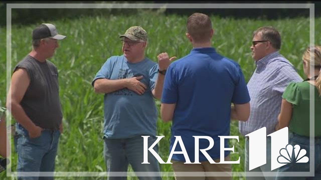 Gov. Walz tours southern MN dairy farm - YouTube