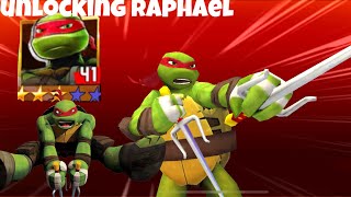 Unlocking Raphael in TMNT Legends!!