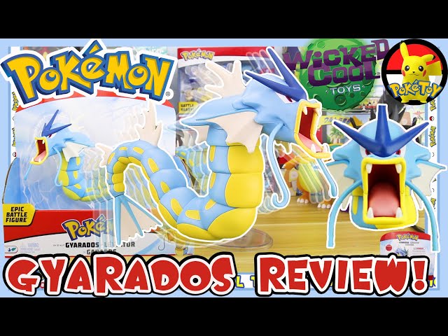 GYARADOS Pokemon Toy Review of WICKED COOL TOYS Pokémon EPIC