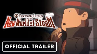 Professor Layton and the New World of Steam - Official Japanese Trailer