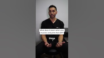 muscles and joint stiffness... how to alleviate