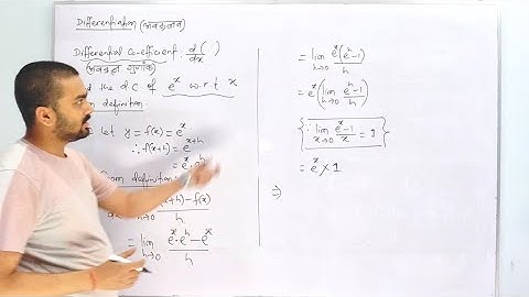 📒Differentiation from definition 1/Differential coefficient/calculus